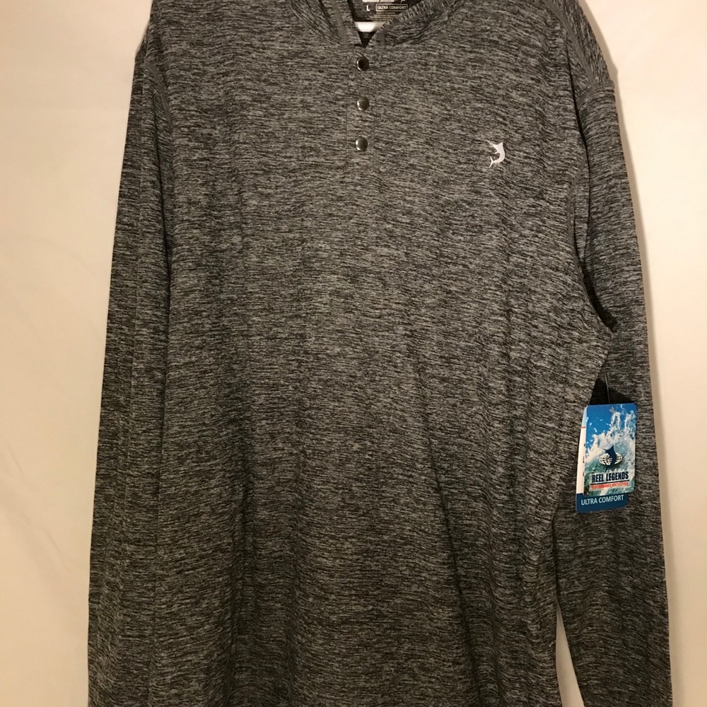 Reel Legends Ultra Comfort Hooded Long Sleeve